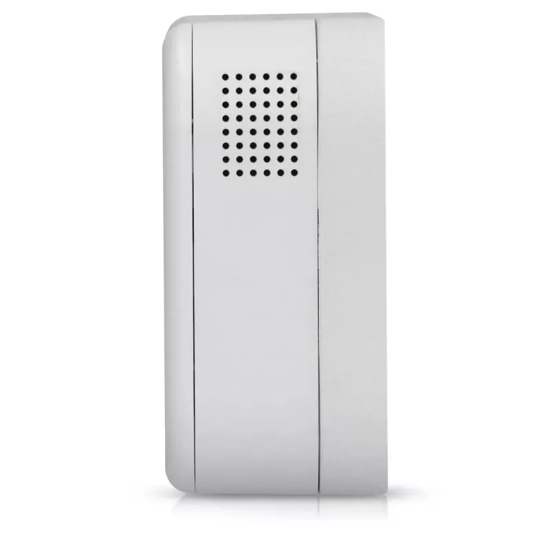 Detetor de monóxido de carbono Alecto COA3910 — sensor CO eletroquímico, a pilhas, branco, 110×78×37 mm