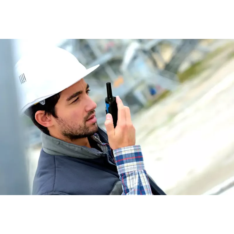 Walkie-talkie Alecto FR175BW 8 canais 446 MHz preto azul