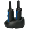 Walkie-talkie Alecto FR175BW 8 canais 446 MHz preto azul