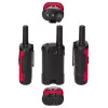 Walkie-talkie Alecto FR115RD 8 canais 446 MHz preto vermelho
