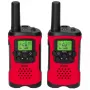 Walkie-talkie Alecto FR115RD 8 canais 446 MHz preto vermelho