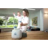 Aquecedor de biberões Alecto BW700TWIN — aquecedor de biberões duplo 3 em 1 elétrico, 512 W, 230 V, branco