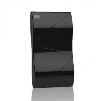 Antena One For All SV 9323 38 dBi preta 1,5 m cabo