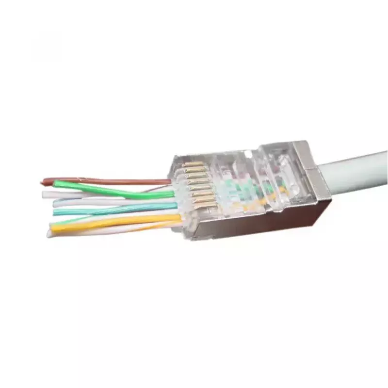 Gembird Cablexpert LC-PTF-01/100 Fichas RJ-45 FTP pass-through, 100 unidades