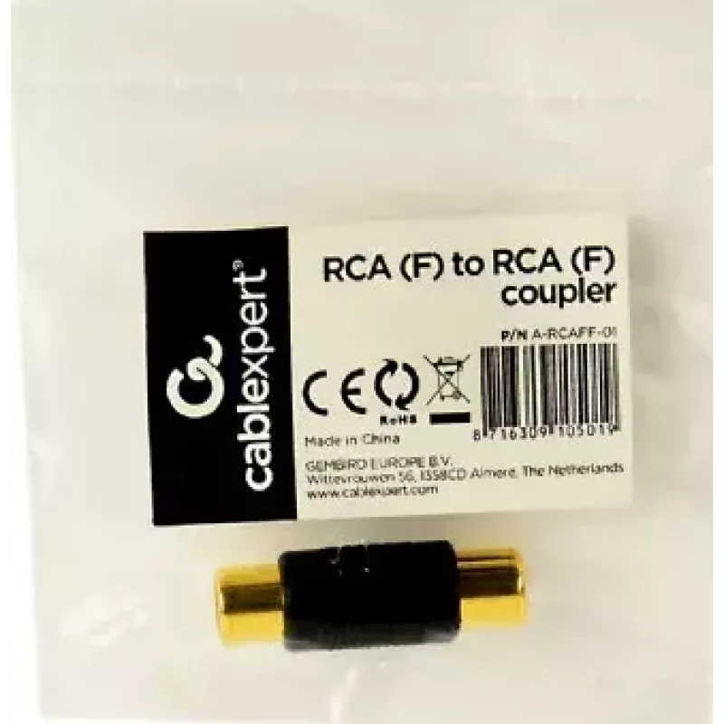 Adaptador RCA Gembird A-RCAFF-01