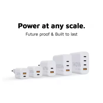 Carregador de parede Xtorm 100W GaN² Ultra carregamento rápido 2 USB-C