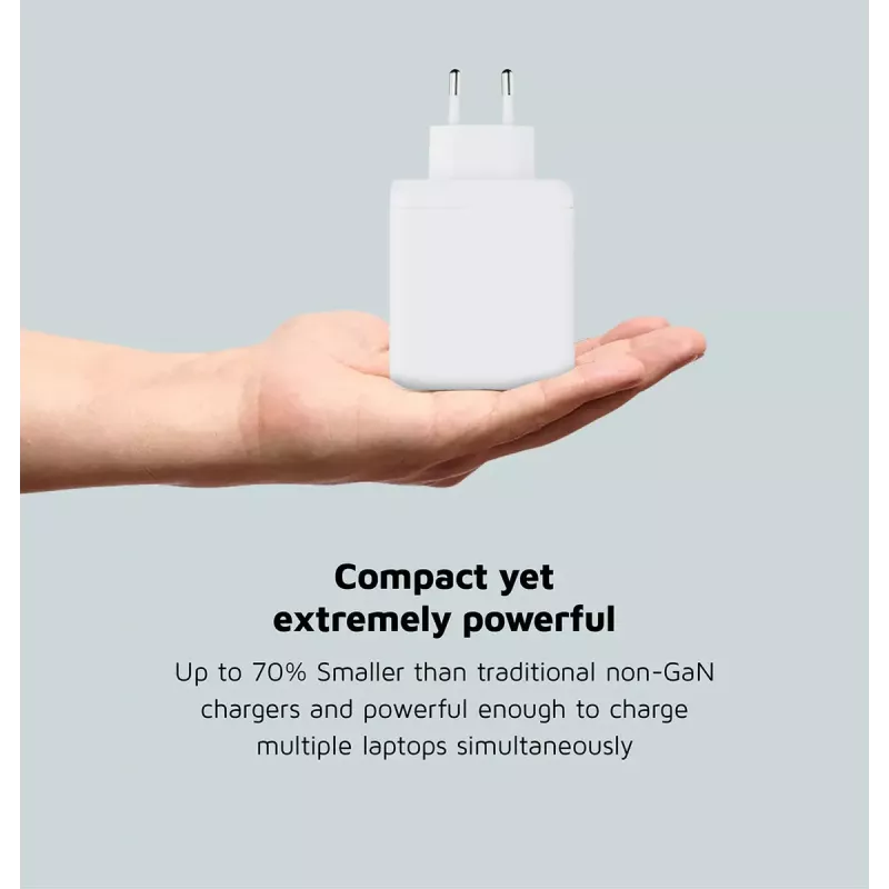 Carregador de parede Xtorm 100W GaN² Ultra carregamento rápido 2 USB-C
