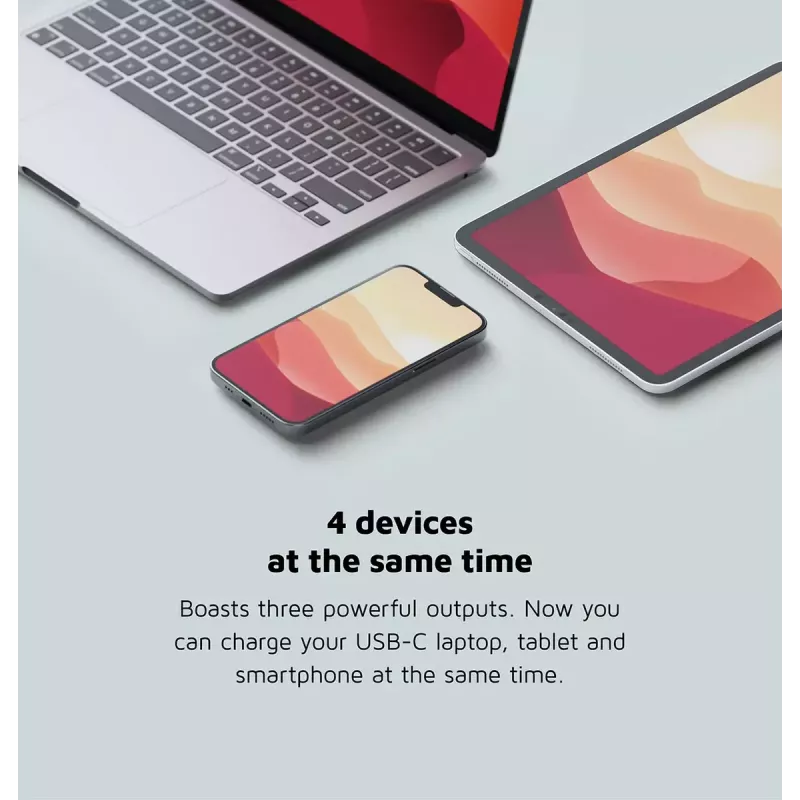 Carregador de parede Xtorm 100W GaN² Ultra carregamento rápido 2 USB-C