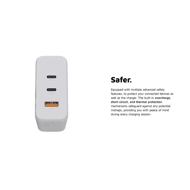 Carregador de parede Xtorm 100W GaN² Ultra carregamento rápido 2 USB-C