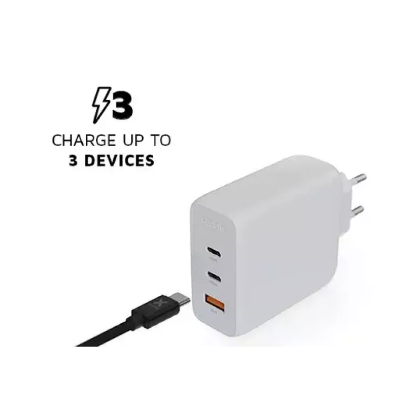 Carregador de parede Xtorm 100W GaN² Ultra carregamento rápido 2 USB-C