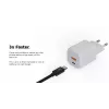Carregador de parede Xtorm 35W GaN² Ultra interior USB Type-C carregamento rápido branco
