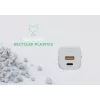 Carregador de parede Xtorm 35W GaN² Ultra interior USB Type-C carregamento rápido branco
