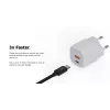 Carregador de parede Xtorm 20W GaN² Ultra — 20 W, USB-C, para interior, branco