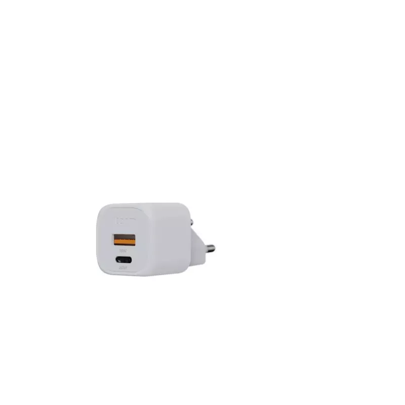 Carregador de parede Xtorm 20W GaN² Ultra — 20 W, USB-C, para interior, branco