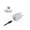 Carregador de parede Xtorm 20W GaN² Ultra — 20 W, USB-C, para interior, branco