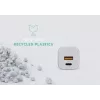 Carregador de parede Xtorm 20W GaN² Ultra — 20 W, USB-C, para interior, branco