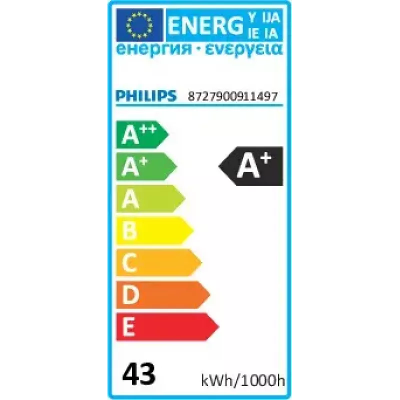 Lâmpada de halogenetos metálicos Philips 39 W 3000 K 4000 lm