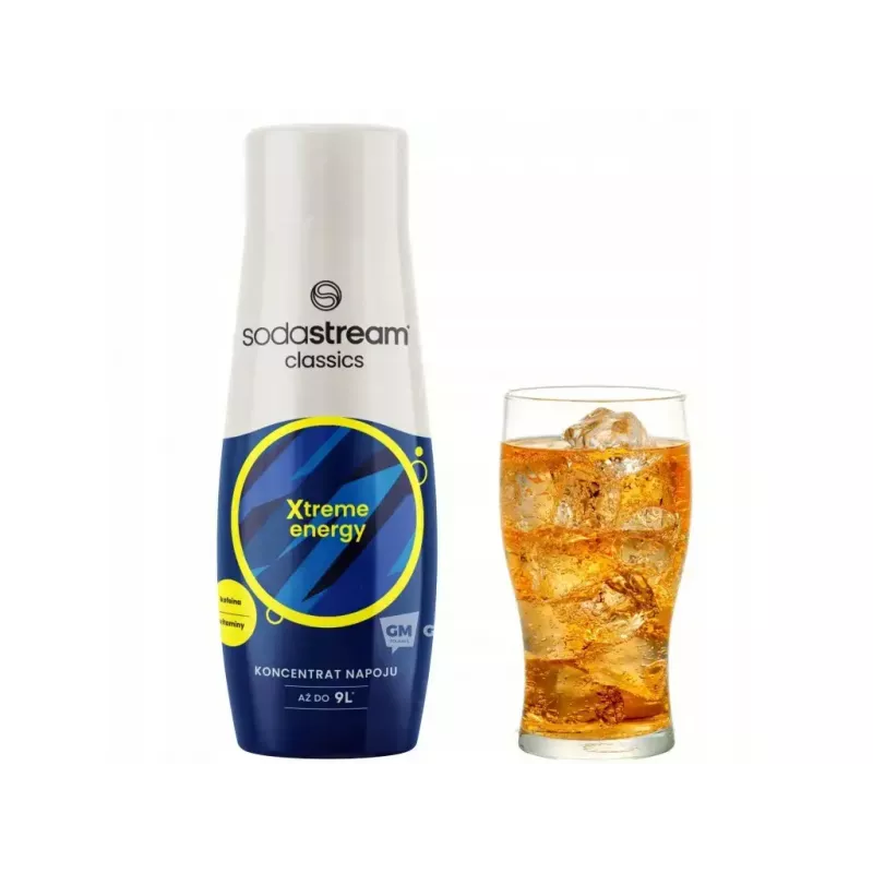 Xarope SODASTREAM Xtreme Energy 440ml – xarope energético para casa