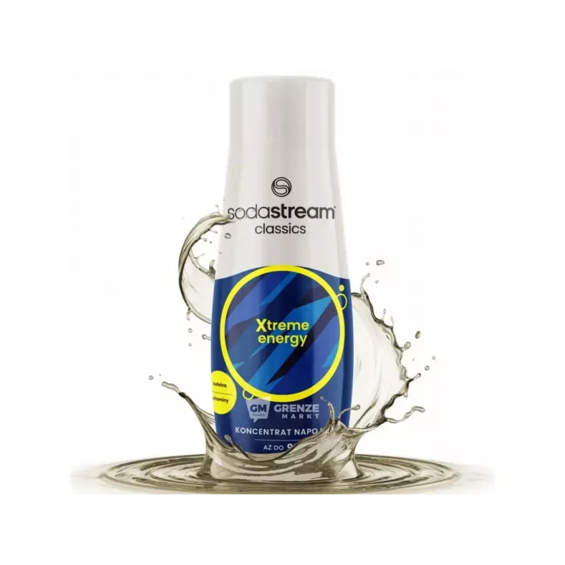 Xarope SODASTREAM Xtreme Energy 440ml – xarope energético para casa