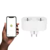 Tomada inteligente Avanca International BV Hombli Smart Socket Duo EU — Wi‑Fi, 220–250 V, 50–60 Hz, 3540 W, interior, branca