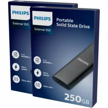 SSD externo Philips 250 GB USB 3.2 FM25SS030P/00