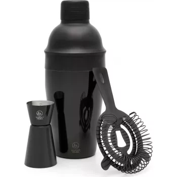 Conjunto de bar Leopold Vienna LV233026, conjunto de cocktails de 3 peças, capacidade de 500 ml
