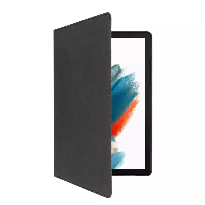Capa tipo folio GeckoCovers para Galaxy Tab A8 (2021) — Easy-Click 2.0, veludo e pele sintética, suporte, ecrã de 10,5 polegadas