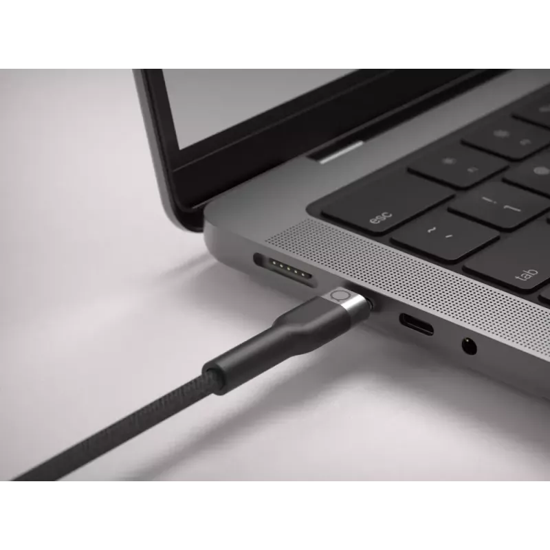Cabo USB-C para Lightning LINQ byELEMENTS 2 m certificado MFi preto