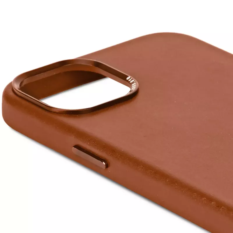 Capa Decoded D24IPO15PLBC1TN para iPhone 15 Plus 17 cm castanho