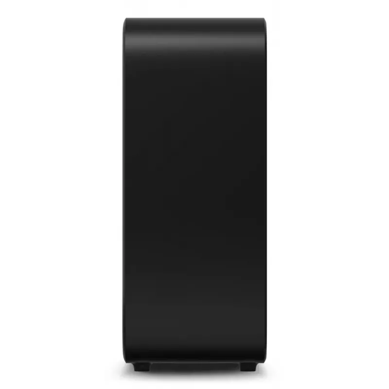 Subwoofer ativo Sonos Sub 4 preto — amplificador Class-D, AC 110–240 V, 40,2×15,8×38,9 cm
