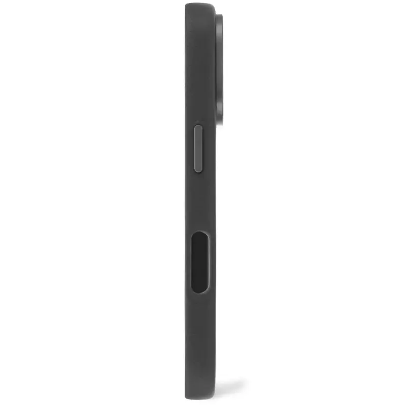Capa Decoded em pele iPhone 16 Pro 6,3 polegadas preto