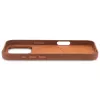 Capa Decoded em pele iPhone 16 Pro 6,3 polegadas castanho