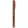 Capa Decoded em pele iPhone 16 Pro 6,3 polegadas castanho