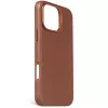 Capa Decoded em pele para iPhone 16 Pro Max 17,5 cm castanho