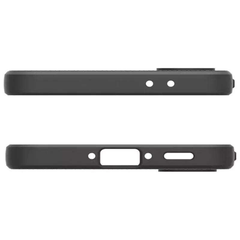 Capa de proteção Spigen Liquid Air para Samsung Galaxy A36 5G, preto mate