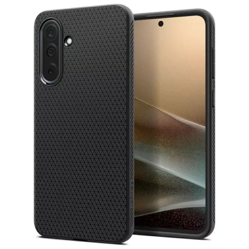 Capa de proteção Spigen Liquid Air para Samsung Galaxy A36 5G, preto mate