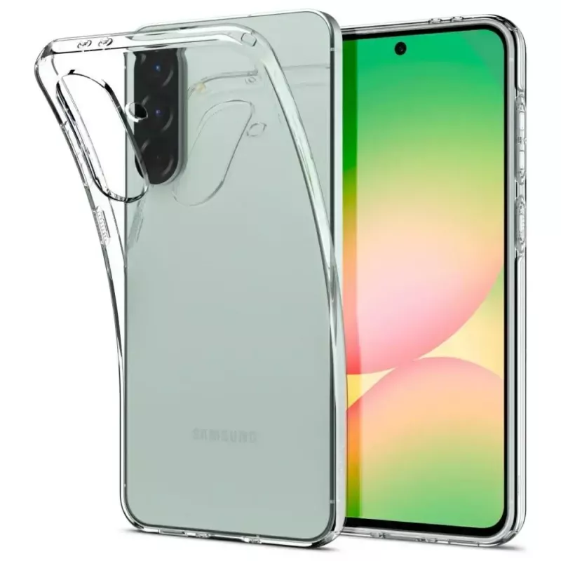 Capa de proteção Spigen para Samsung Galaxy A56 5G — Crystal Clear, capa transparente fina