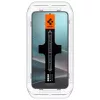 Película de proteção de ecrã em vidro temperado com privacidade Spigen Glas.TR EZ FIT HD para Samsung Galaxy S24/S25 — 2 unid.