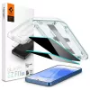 Película de proteção de ecrã em vidro temperado com privacidade Spigen Glas.TR EZ FIT HD para Samsung Galaxy S24/S25 — 2 unid.