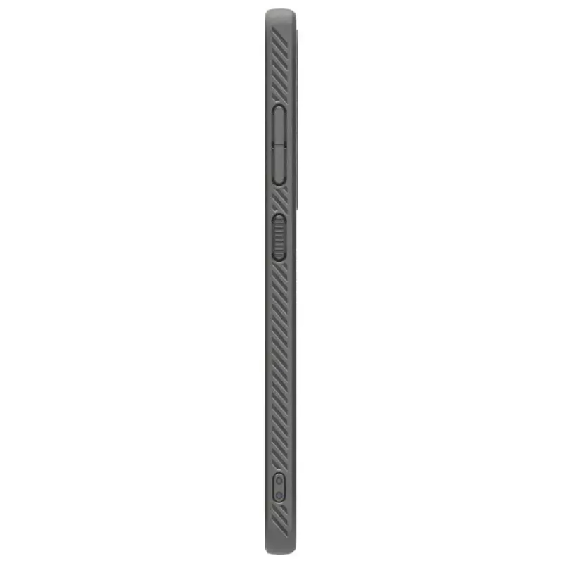 Capa de proteção Spigen Liquid Air para Galaxy S25 — Marble Gray, fina, absorvente de choques