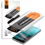 Película de proteção de ecrã Spigen Glas.TR EZ Fit Pro para Samsung Galaxy S25 Edge — vidro temperado, transparente