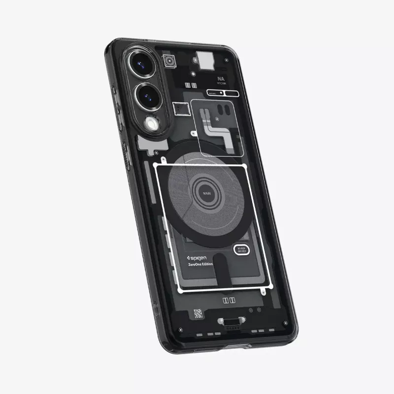 Capa Spigen Ultra Hybrid Zero One Galaxy S25 Edge preto