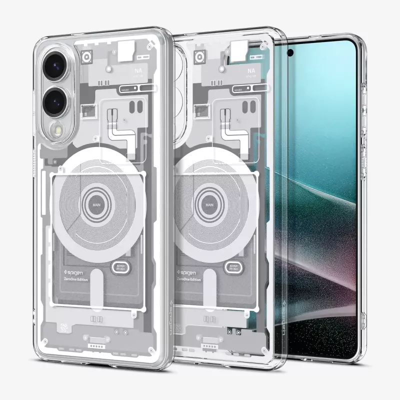 Capa Spigen Galaxy S25 Edge branco 6,7 polegadas