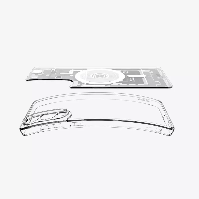 Capa Spigen Galaxy S25 Edge branco 6,7 polegadas
