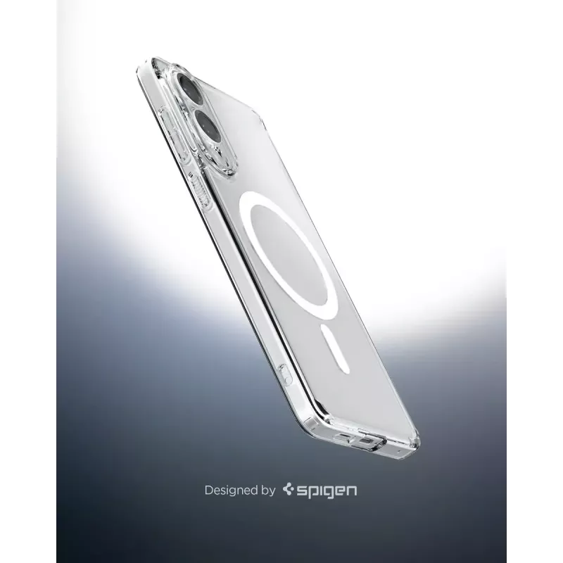 Capa Spigen Galaxy S25 Edge Clear White Transparente 6,7