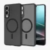 Capa Spigen Galaxy S25 Edge Ultra Hybrid MagFit preto