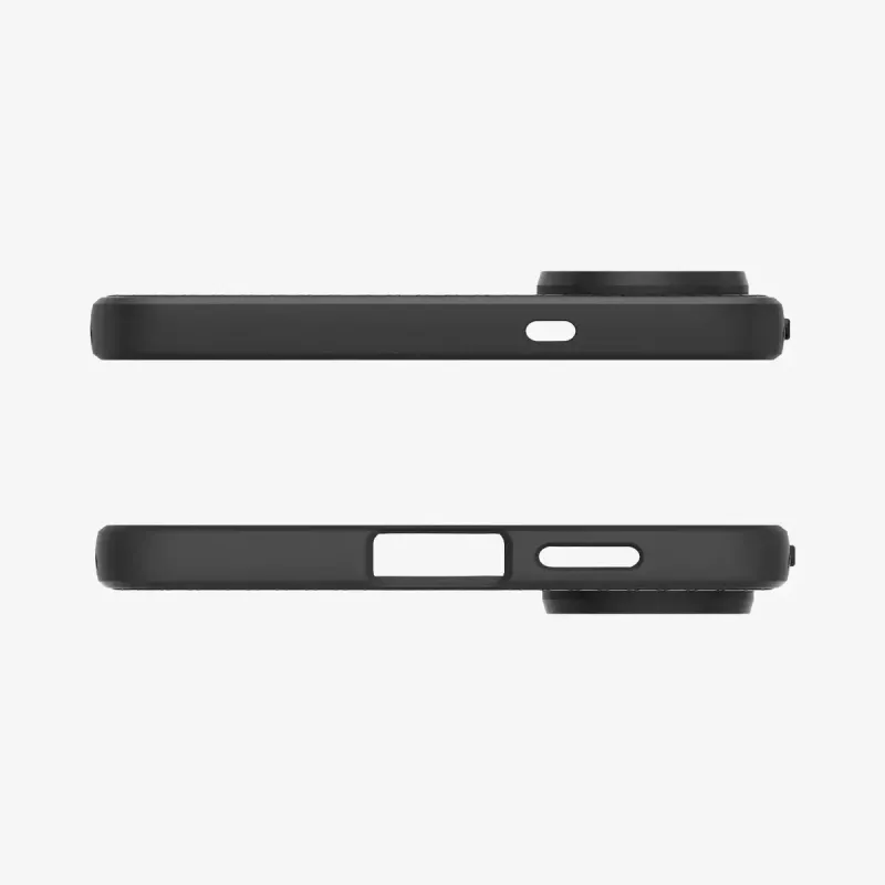 Capa Spigen Galaxy S25 Edge preto mate monocromático