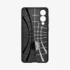 Capa Spigen Galaxy S25 Edge preto mate monocromático