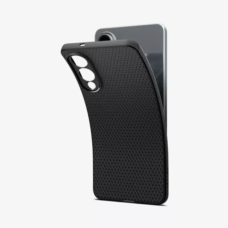 Capa Spigen Galaxy S25 Edge preto mate monocromático