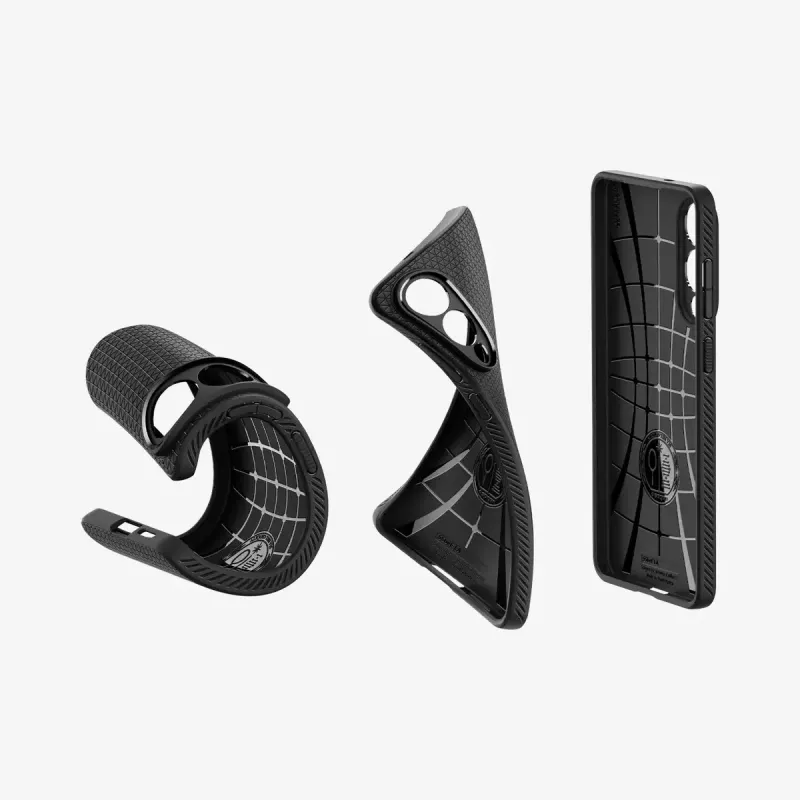 Capa Spigen Galaxy S25 Edge preto mate monocromático